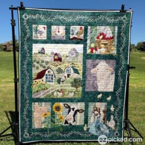 Peaceful Farm Quilt Blanket Ytp0  Quilt